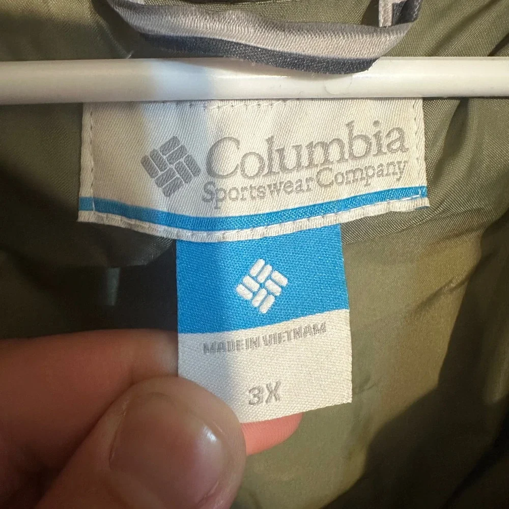 Columbia Puffer Jacket Womens 3X Multicolor Zip Up Outdoor Insulated Coat WW9725 - Picture 5 of 7